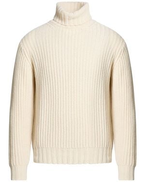 FILIPPO DE LAURENTIIS Turtleneck Cashmere - Natural