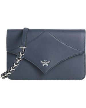 MCM Midnight Cross-Body Bag Leather - Blue
