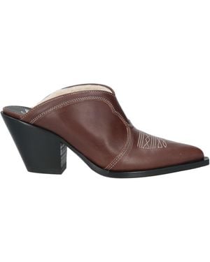 Sonora Boots Mules & Clogs Calfskin - Brown