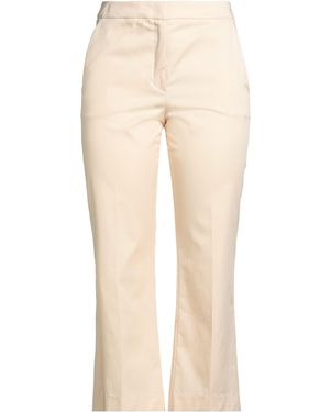 Beatrice B. Blush Pants Cotton, Elastane - Natural