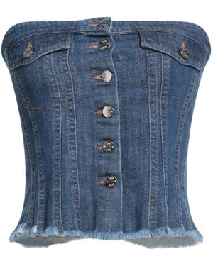 Soallure Top Cotton - Blue