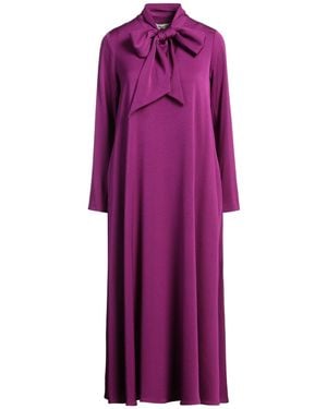 Psophia Midi Dress - Purple