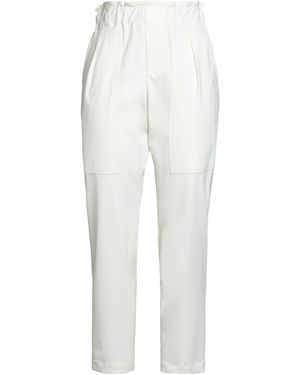DESPIRAL Pants Cotton, Polyamide, Elastane - White