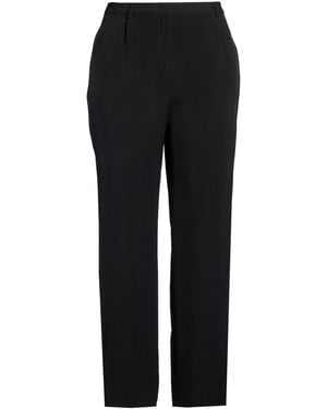 Manila Grace Pants Polyester, Elastane - Black