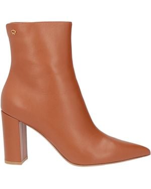 Gianvito Rossi Botines De Caña Alta - Marrón