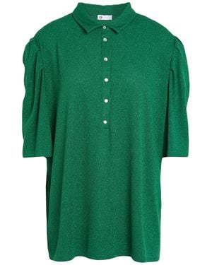 Diana Gallesi Sweater Viscose, Polyamide, Metallic Fiber, Elastane - Green