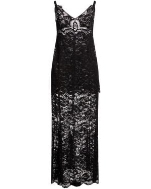 Rabanne Maxi Dress Polyamide, Elastane - Black