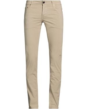 Hand Picked Pants Cotton, Elastane - Natural