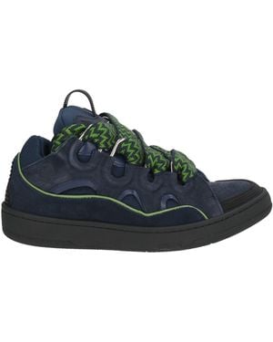 Lanvin Sneakers Calfskin, Polyester - Blue