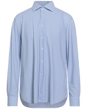 Corneliani Light Shirt Polyamide, Elastane - Blue