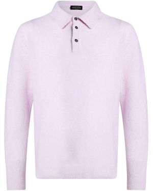 Roberto Collina Sweater Cashmere, Silk, Polyester - Pink