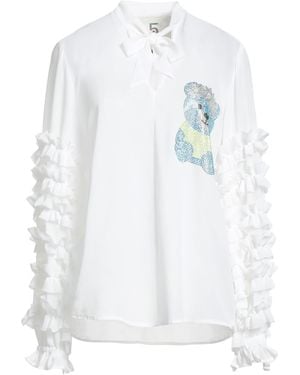 5 PROGRESS Top Polyester - White