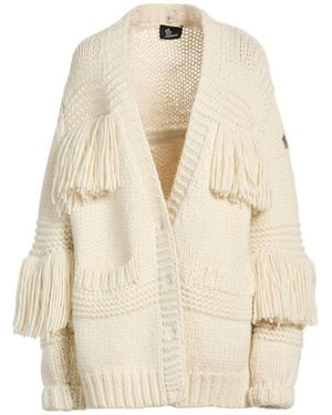 Moncler Cardigan Wool, Polyamide - Natural