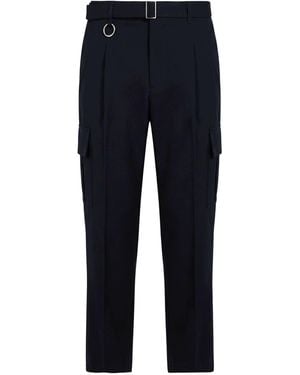 Etudes Studio Midnight Pants Polyester, Virgin Wool - Blue
