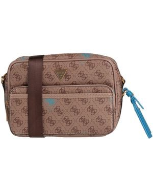 Guess Bolso Con Bandolera - Marrón