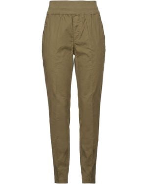 European Culture Trousers Cotton, Elastane - Green