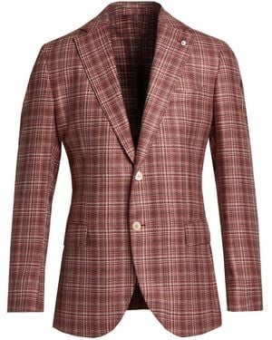 L.B.M. 1911 Blazer Silk, Wool - Brown