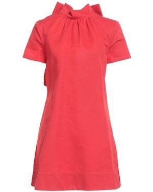 STAUD Vestito Corto - Rosso