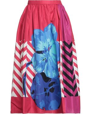 Dior Midi Skirt Cotton - Red