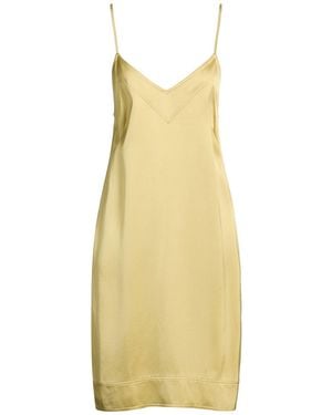 TOTEME Light Mini Dress Viscose - Yellow