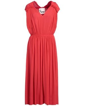 8pm Midi Dress - Red