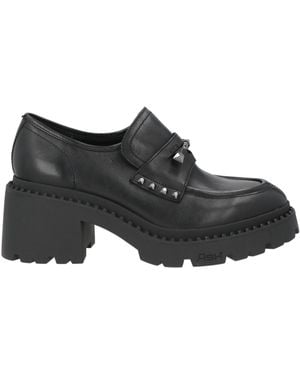 Ash Loafers Leather - Black