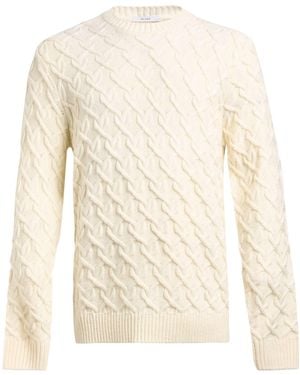 Sseinse Sweater Acrylic, Wool - White