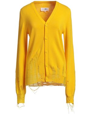 MM6 by Maison Martin Margiela Strickjacke - Gelb