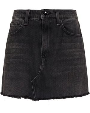 Rag & Bone Denim Skirt Cotton - Black