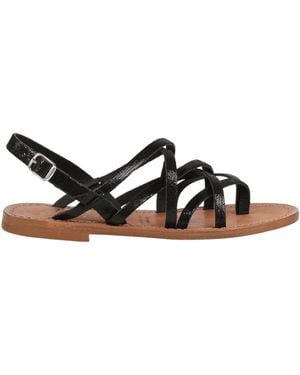 NEAR Thong Sandal Leather - Black