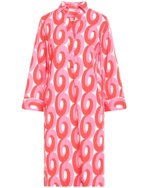 Caliban Midi Dress - Red
