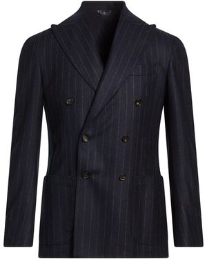 De Petrillo Blazer Virgin Wool - Blue