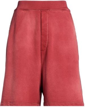 DSquared² Shorts & Bermuda Shorts Cotton - Red