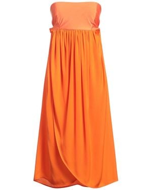 PINKO Midi Dress Polyester - Orange