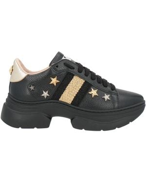 Stokton Sneakers Leather - Black