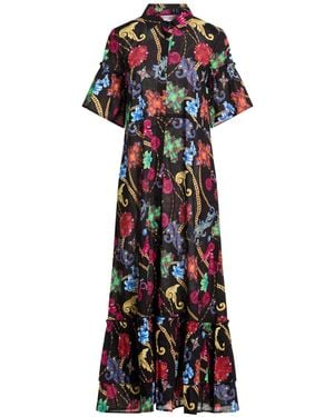 CONNOR & BLAKE Maxi Dress Cotton - Black