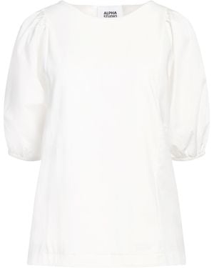 Alpha Studio Top - White