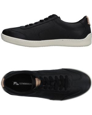 Lumberjack Sneakers Soft Leather - Black