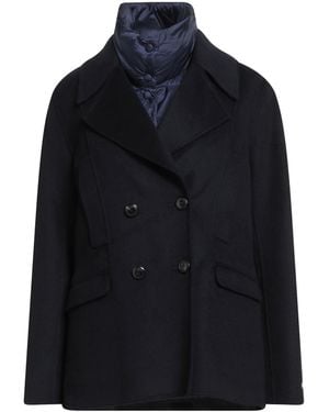 Paltò Midnight Coat Wool, Nylon - Blue