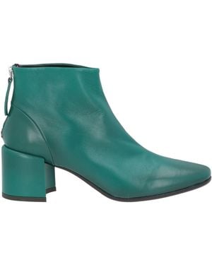 Halmanera Ankle Boots Leather - Green