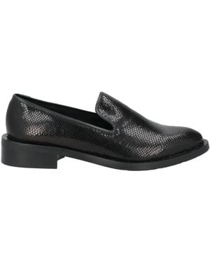 Zinda Loafers Leather - Black