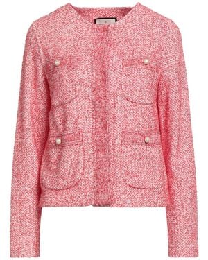 Bruno Manetti Jacket Cotton, Viscose, Polyester, Nylon - Pink