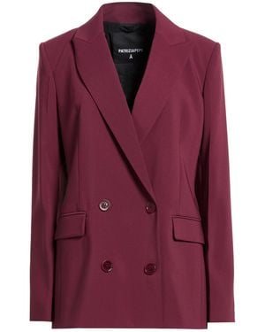 Patrizia Pepe Blazer Polyester, Elastane - Purple