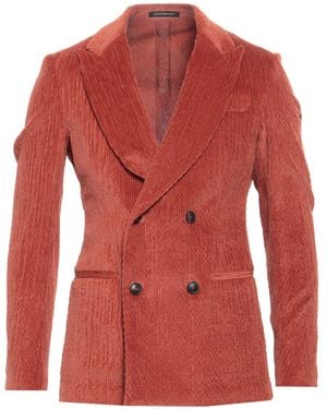Emporio Armani Blazer Cotton, Modal, Elastane - Red