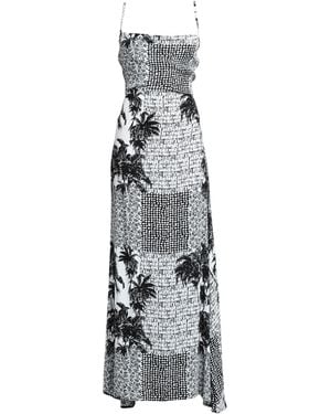 Giulia N Couture Maxi Dress - White