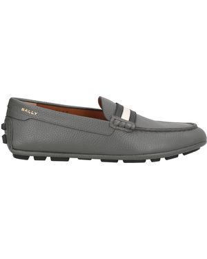 Bally Loafers Calfskin - Grey