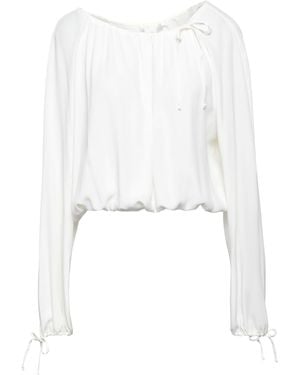 Grifoni Top Acetate, Silk - White