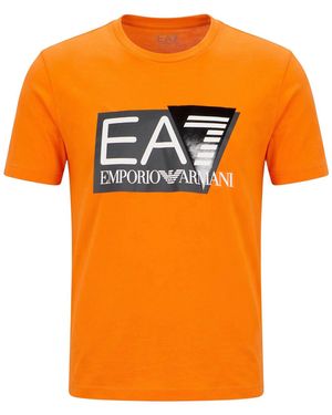 EA7 T-Shirt Cotton - Orange