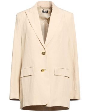 Liu Jo Blazer Viscose, Linen - Natural