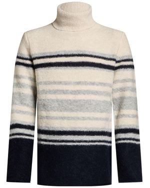 Irish Crone Turtleneck - White